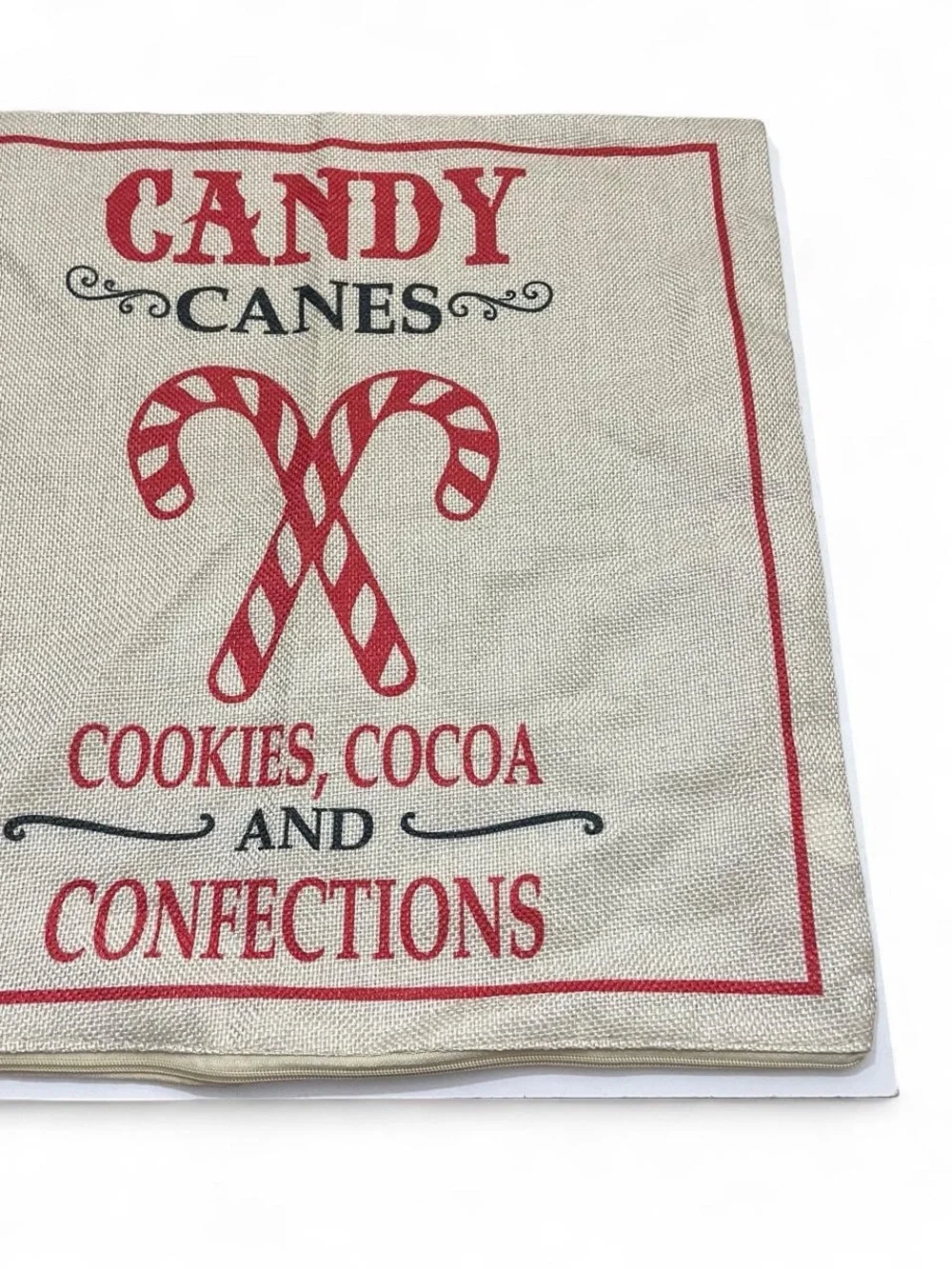 Source Unknown burlap style